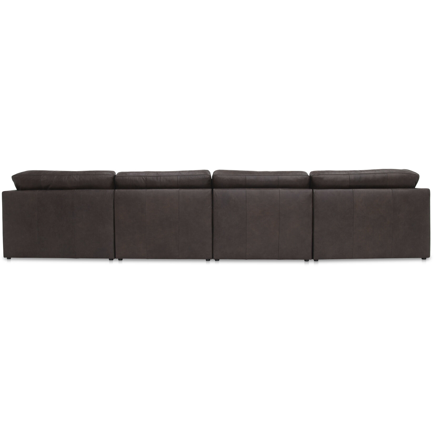 Thurlow Brown Modular Sectional with Arms, U Shaped